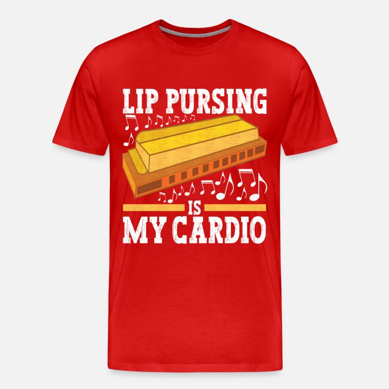 Harmonica Harmonica - T-shirt bio Premium Homme - rouge