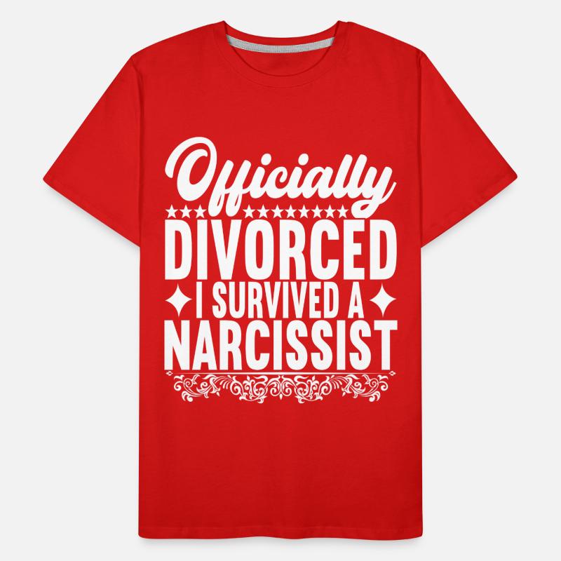Divorce Divorced Men's Premium Organic T-Shirt