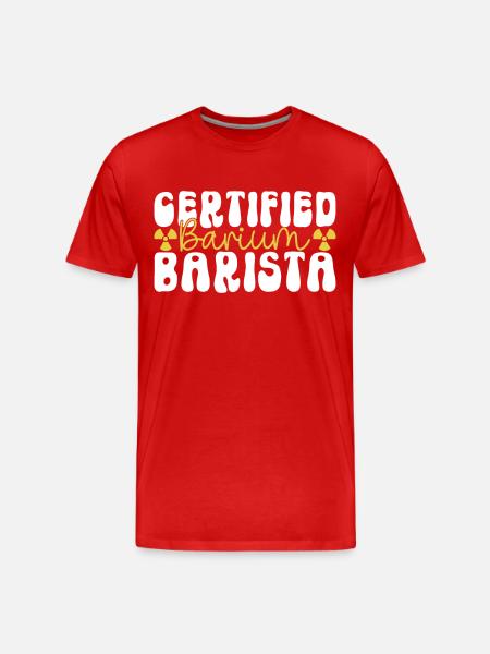Radiology Radiologist - Men's Premium Organic T-Shirt - red