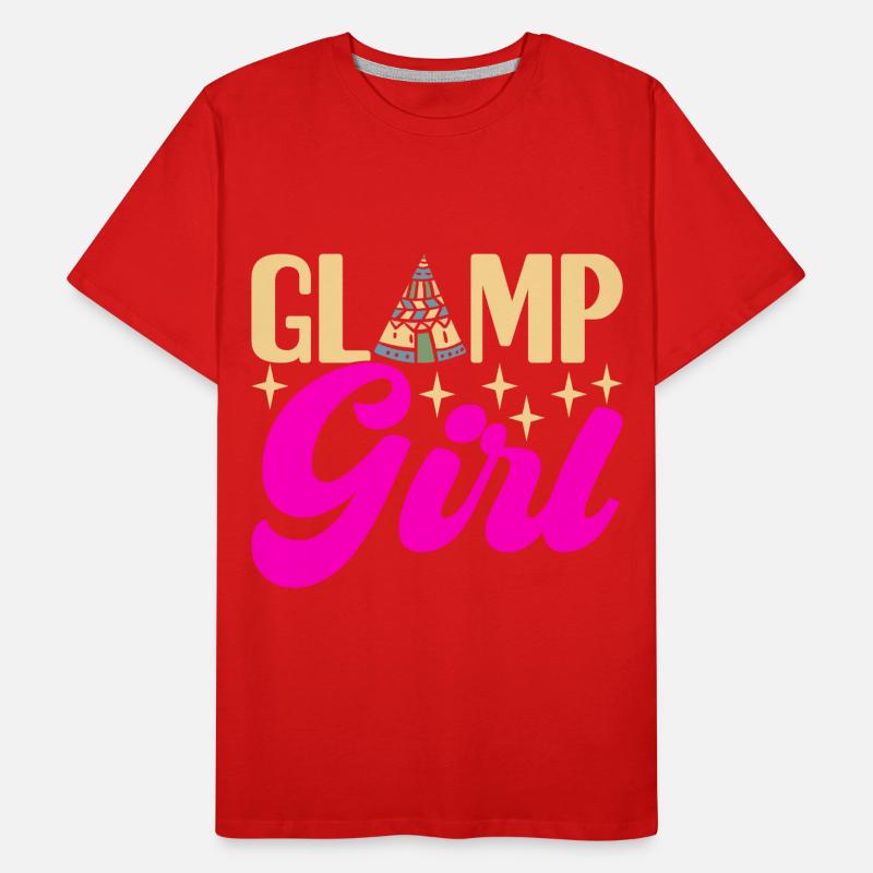 Glamping Glamper Men's Premium Organic T-Shirt