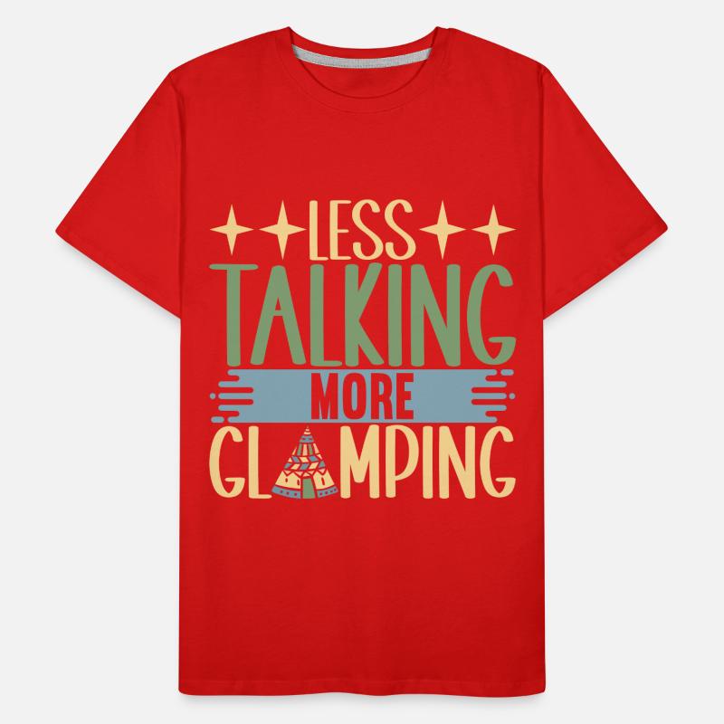 Glamping Glamper Men's Premium Organic T-Shirt