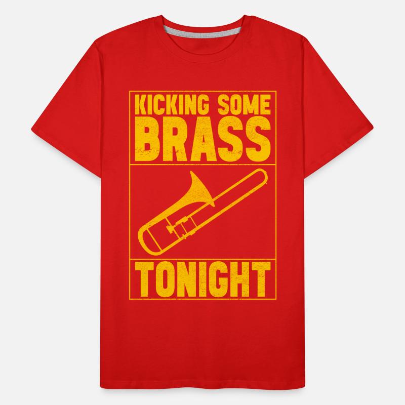 Posaune Trombone Men's Premium Organic T-Shirt