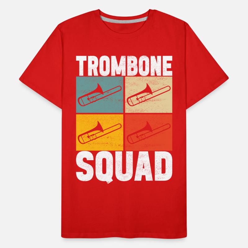 Posaune Trombone Men's Premium Organic T-Shirt