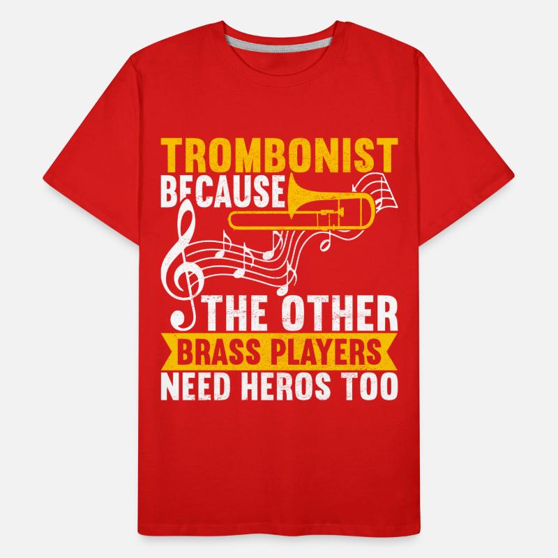 Posaune Trombone Men's Premium Organic T-Shirt