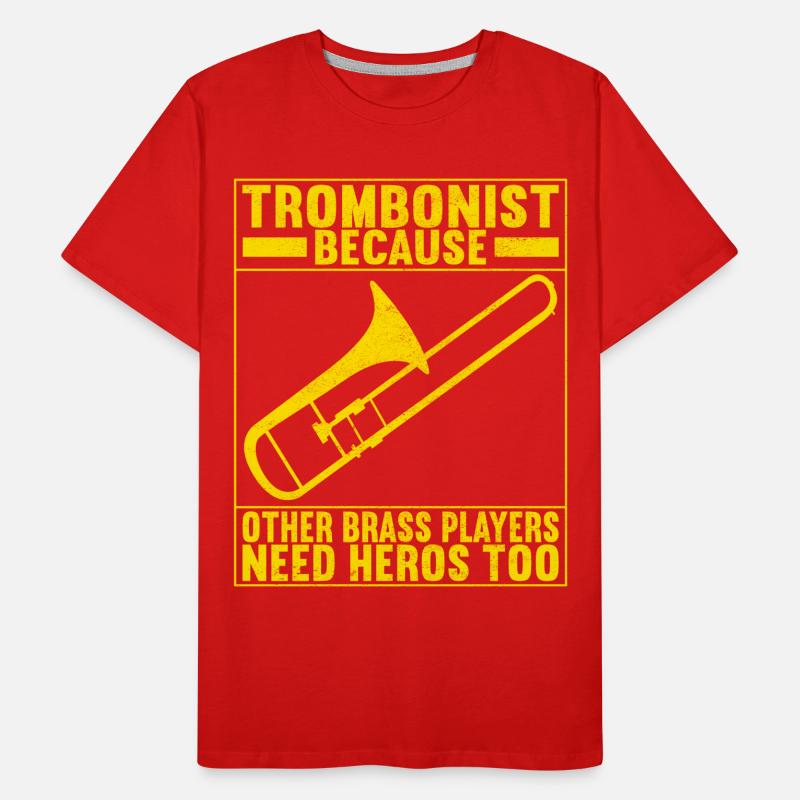 Posaune Trombone Men's Premium Organic T-Shirt