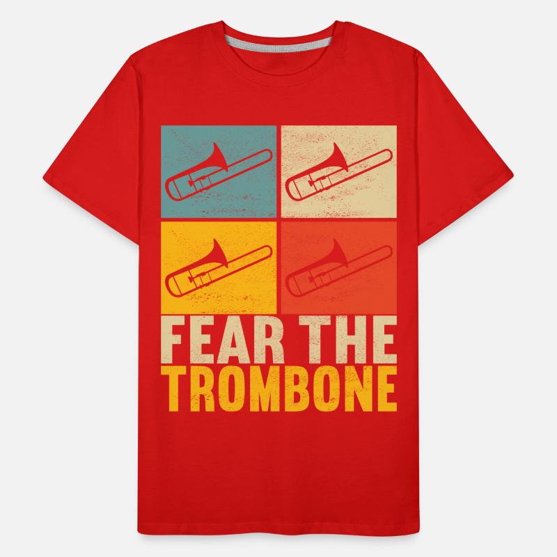 Posaune Trombone Men's Premium Organic T-Shirt