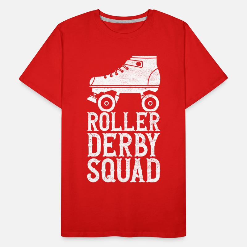 Roller derby T-shirt bio Premium Homme