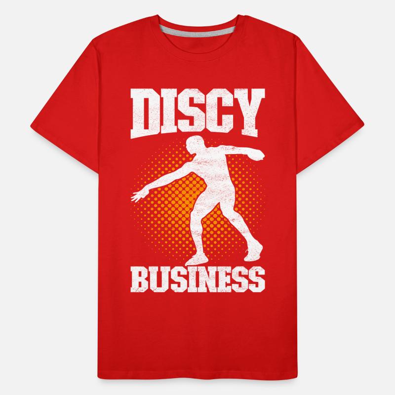 Discus thrower Discus throw Men's Premium Organic T-Shirt