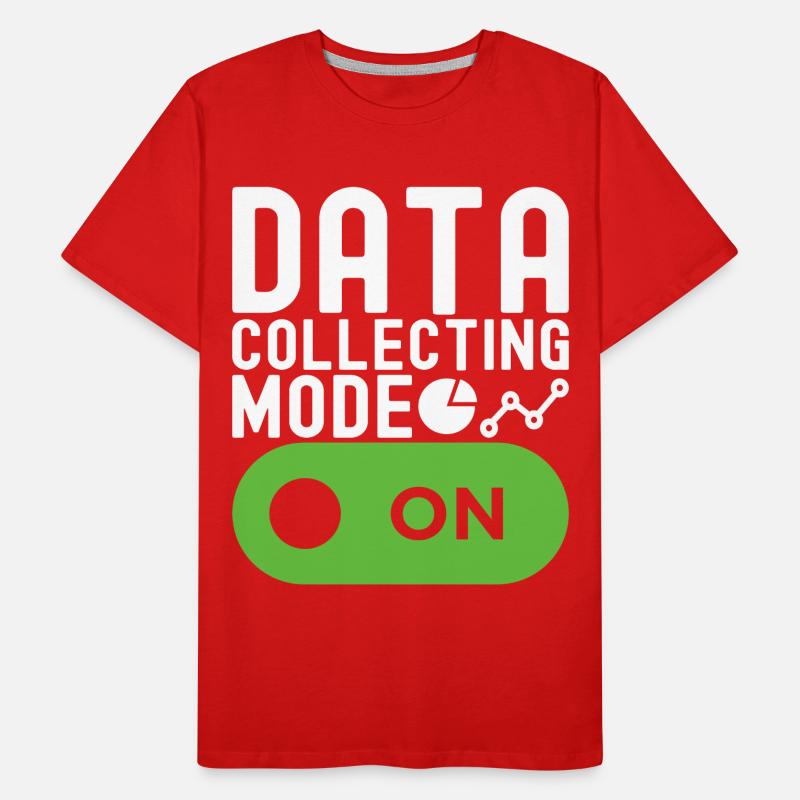 Analyste de données en science des données T-shirt bio Premium Homme