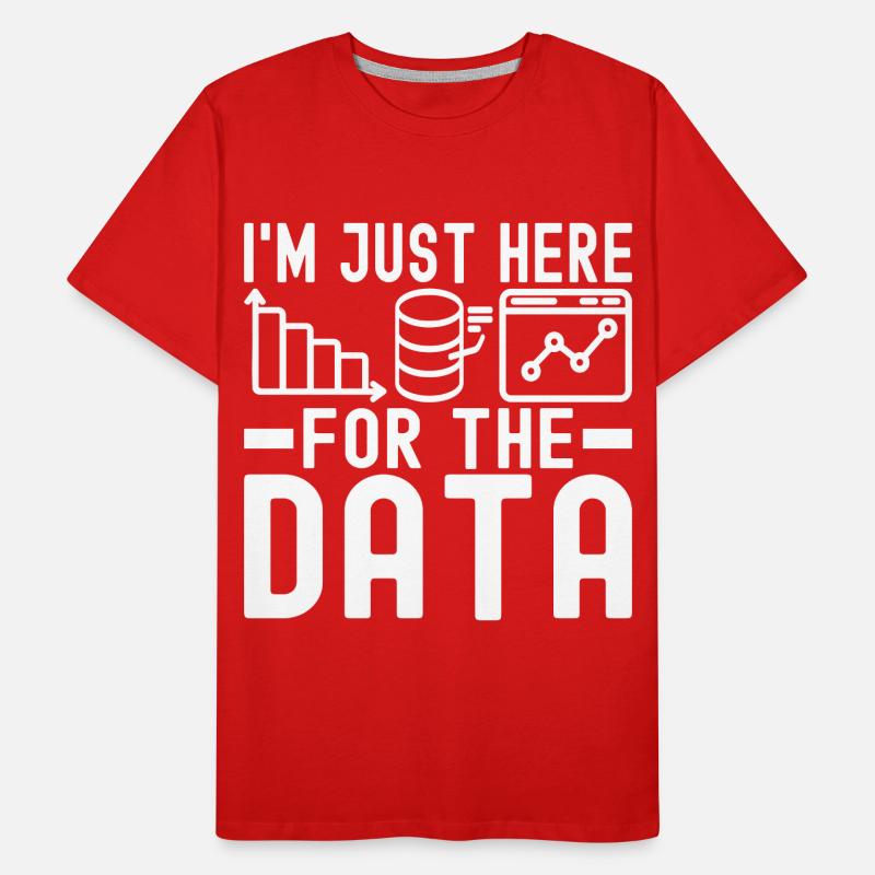 Data Science Datenanalyst Männer Premium Bio T-Shirt
