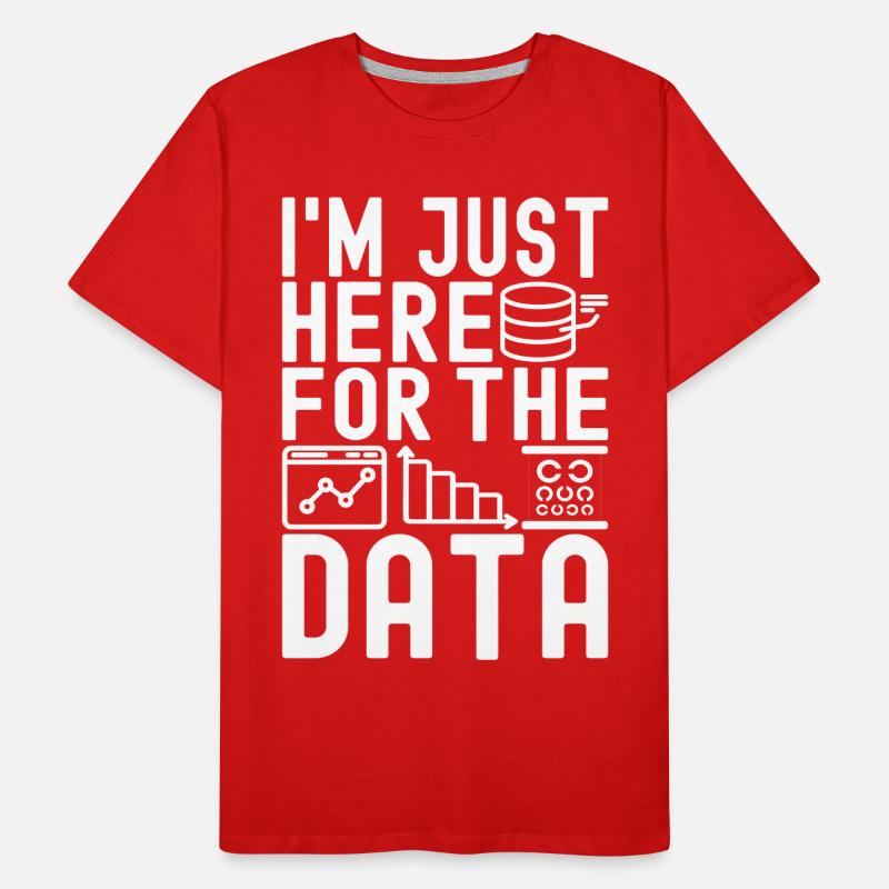 Data Science Datenanalyst Männer Premium Bio T-Shirt