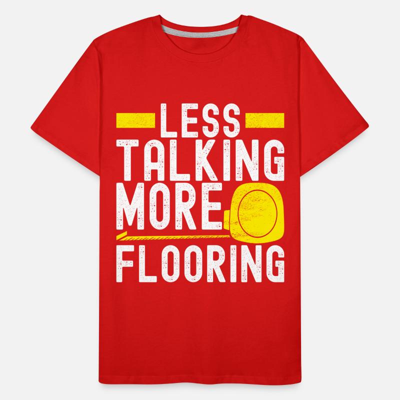 Tiler Floor Layer Men's Premium Organic T-Shirt