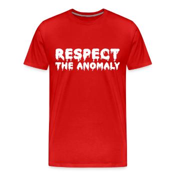 Paranormaler Ermittler Geister Jagen - Männer Premium Bio T-Shirt - Rot - Vorne - Damien (186cm)