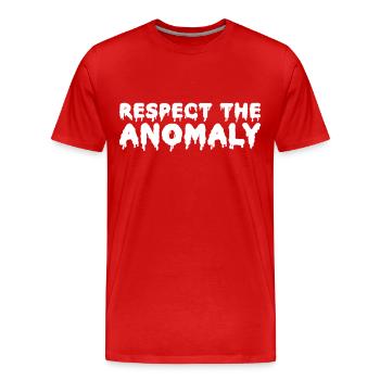 Paranormaler Ermittler Geister Jagen - Männer Premium Bio T-Shirt - Rot - Vorne - Damien (186cm)