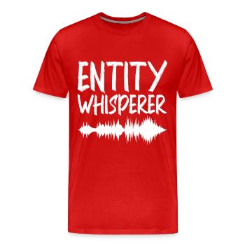 Paranormaler Ermittler Geister Jagen - Männer Premium Bio T-Shirt - Rot - Vorne - Damien (186cm)