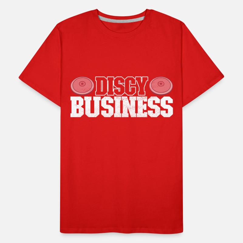 Lancer du disque Lancer du disque T-shirt bio Premium Homme