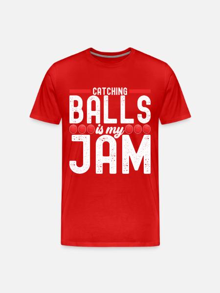 Dodgeball Dodgeball - Men's Premium Organic T-Shirt - red