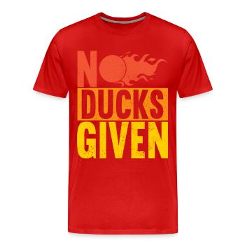 Ballon chasseur Ballon chasseur - T-shirt bio Premium Homme - rouge - Devant - Damien (186cm)