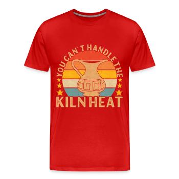 Töpfern Töpfer - Männer Premium Bio T-Shirt - Rot - Vorne - Damien (186cm)