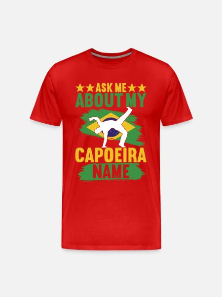 Capoeira Capoeirista - Men's Premium Organic T-Shirt - red