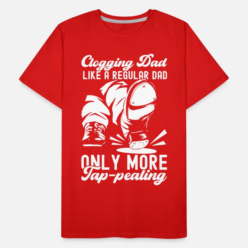 Tap Dance Tap Dancer Men's Premium Organic T-Shirt