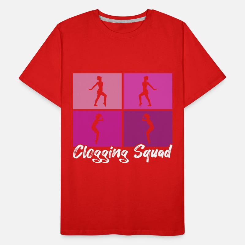 Tap Dance Tap Dancer Men's Premium Organic T-Shirt