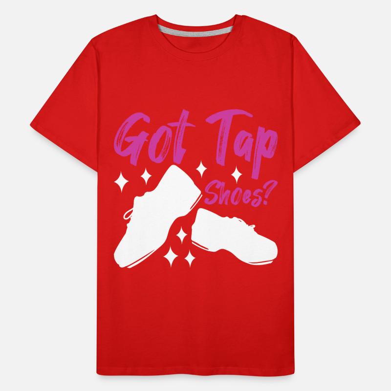 Tap Dance Tap Dancer Men's Premium Organic T-Shirt