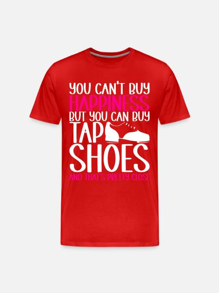 Tap Dance Tap Dancer - Men's Premium Organic T-Shirt - red