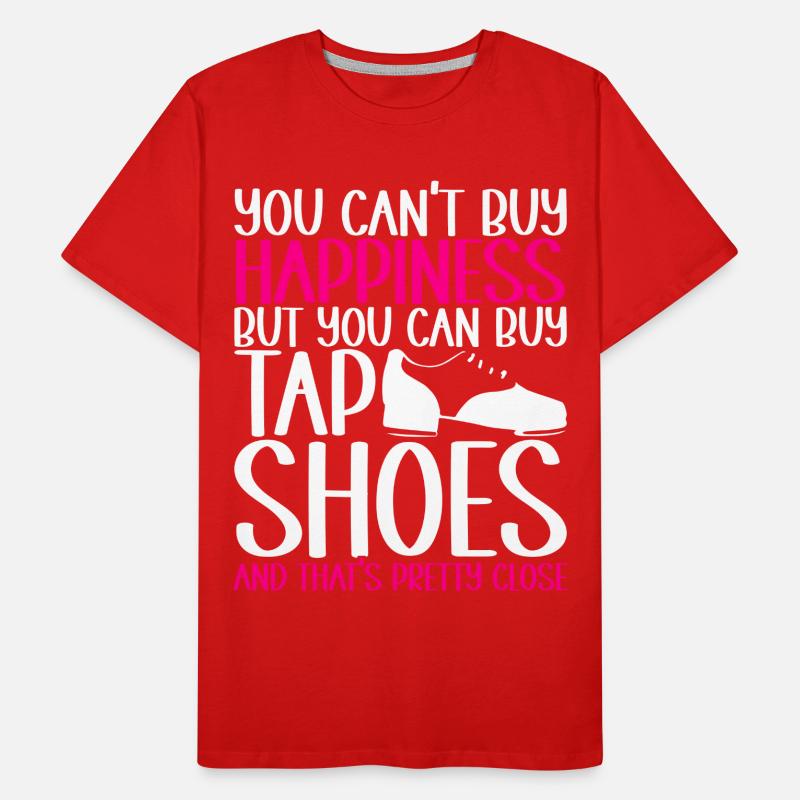 Tap Dance Tap Dancer Men's Premium Organic T-Shirt