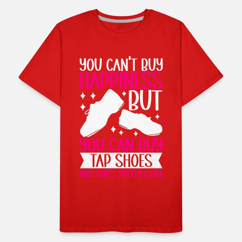 Tap Dance Tap Dancer Men's Premium Organic T-Shirt