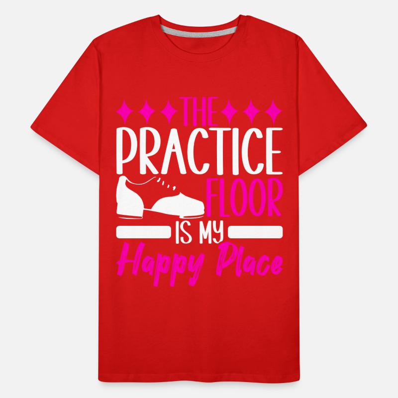 Tap Dance Tap Dancer Men's Premium Organic T-Shirt