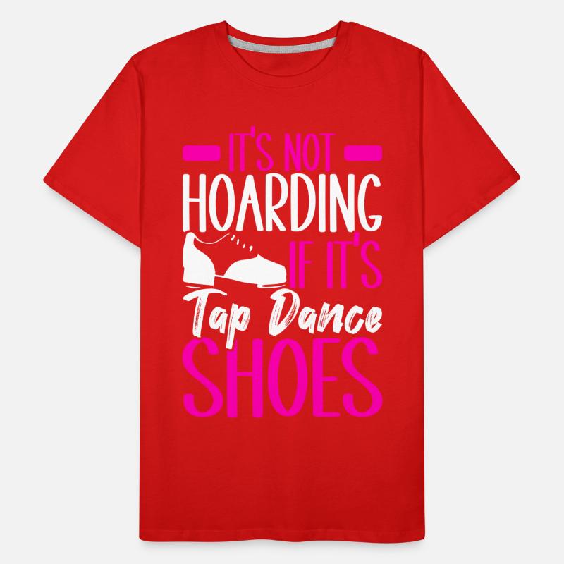 Tap Dance Tap Dancer Men's Premium Organic T-Shirt