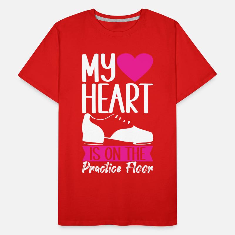 Tap Dance Tap Dancer Men's Premium Organic T-Shirt