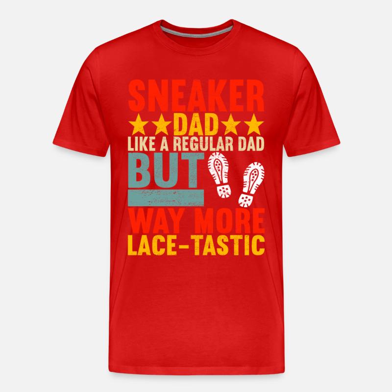 Sneakerhead Sneaker Collector - Männer Premium Bio T-Shirt - Rot