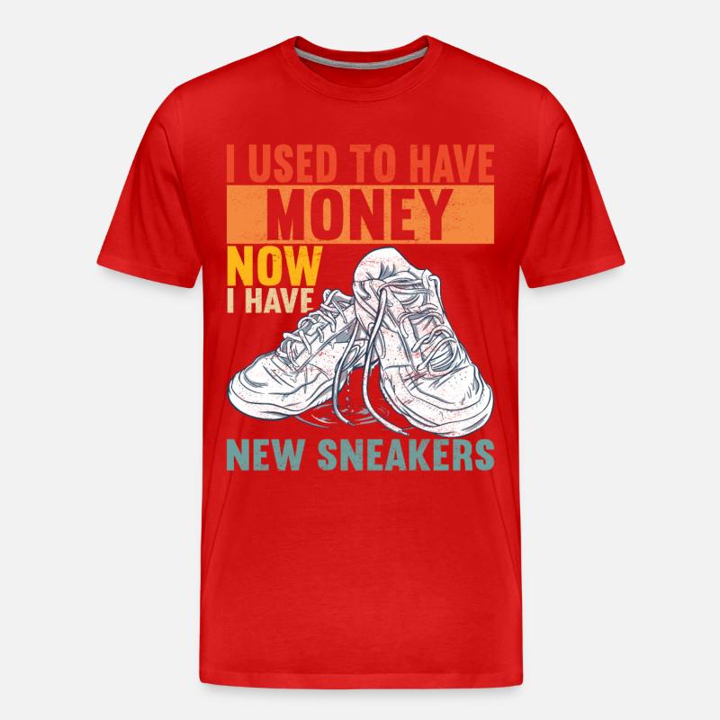 Sneakerhead Sneaker Collector - Männer Premium Bio T-Shirt - Rot