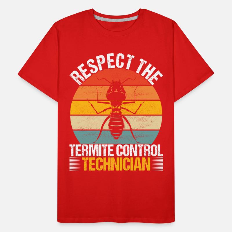 Schädlingsbekämpfung Kammerjäger Männer Premium Bio T-Shirt