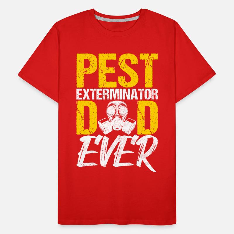 Pest Control Exterminator Men's Premium Organic T-Shirt