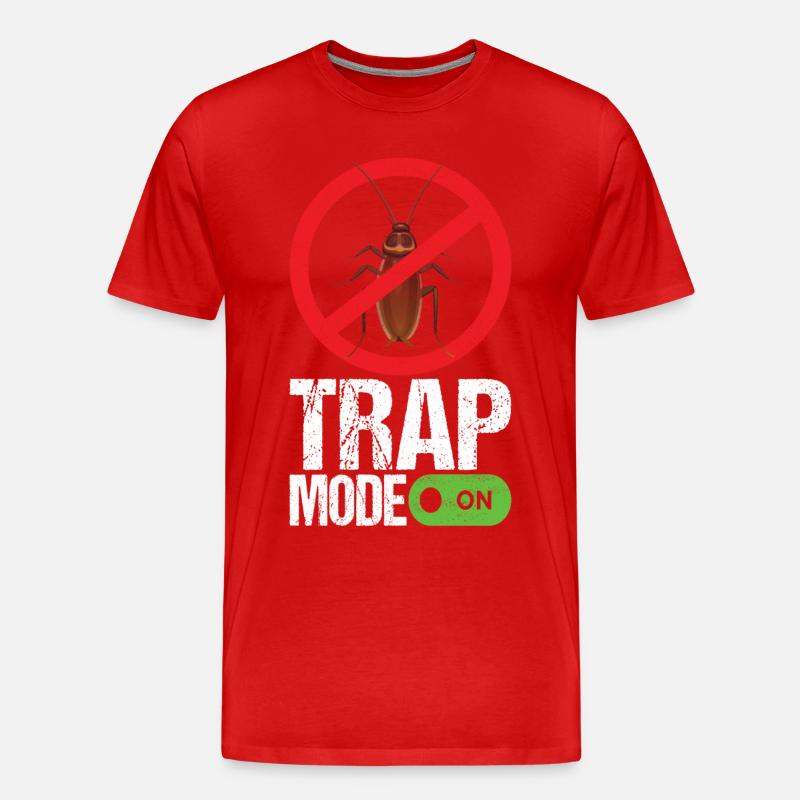Schädlingsbekämpfung Kammerjäger - Männer Premium Bio T-Shirt - Rot