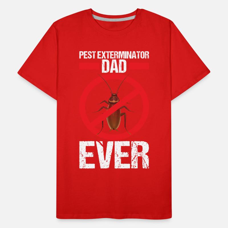 Schädlingsbekämpfung Kammerjäger Männer Premium Bio T-Shirt