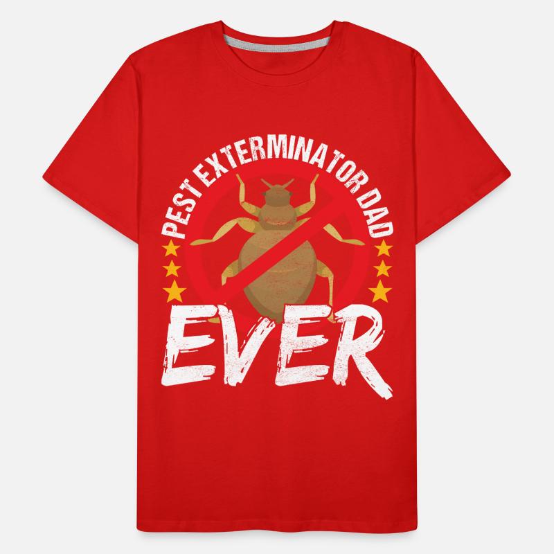 Pest Control Exterminator Men's Premium Organic T-Shirt