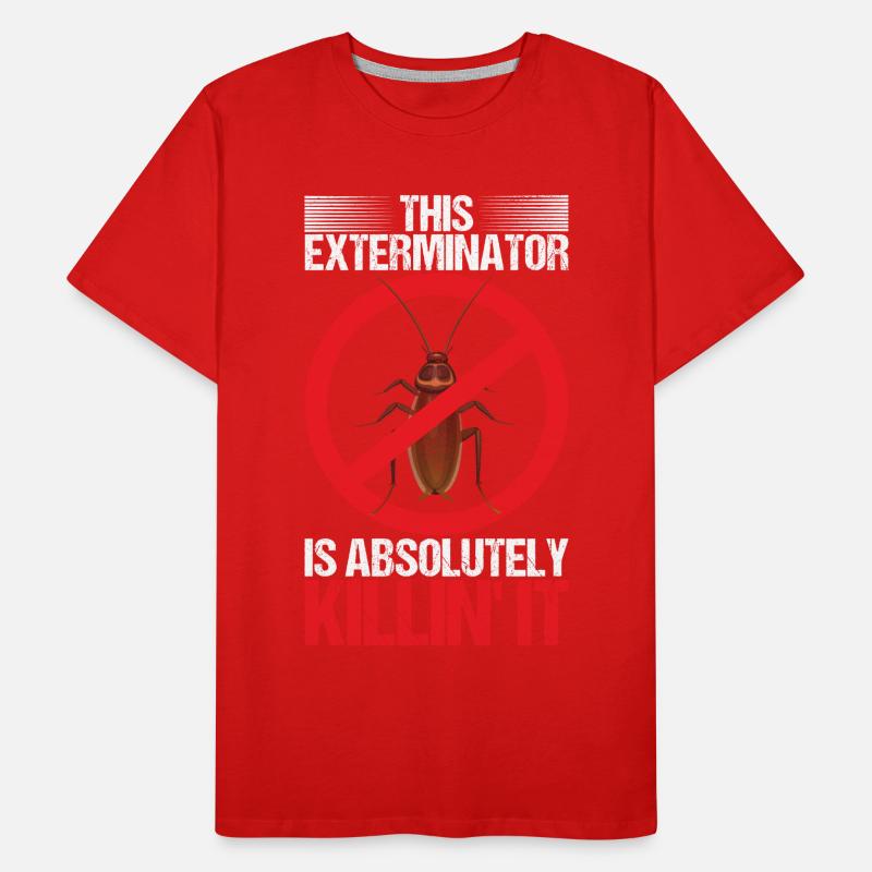 Pest Control Exterminator Men's Premium Organic T-Shirt