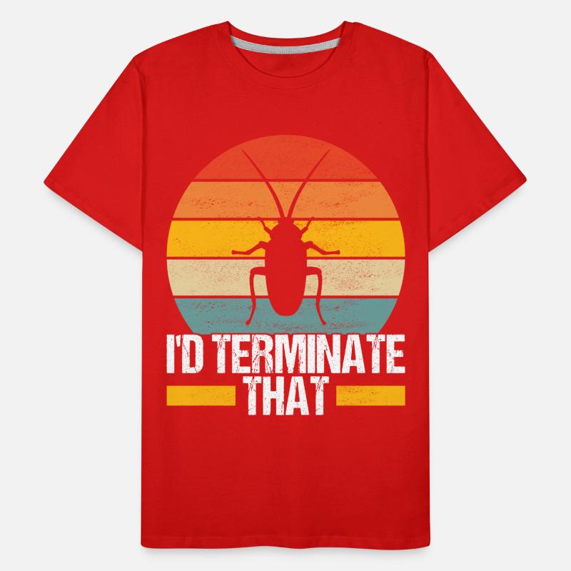 Pest Control Exterminator Men's Premium Organic T-Shirt