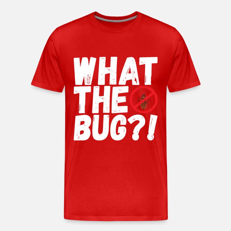 Schädlingsbekämpfung Kammerjäger - Männer Premium Bio T-Shirt - Rot