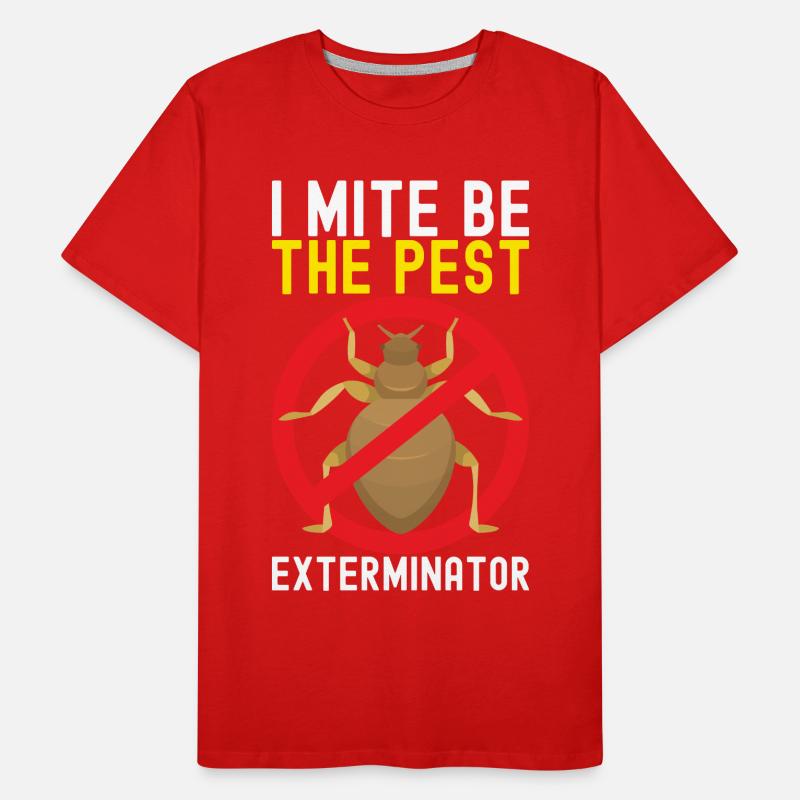 Pest Control Exterminator Men's Premium Organic T-Shirt