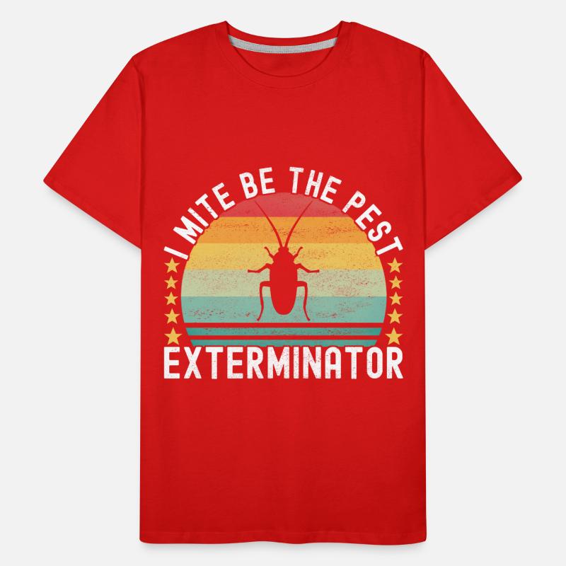 Pest Control Exterminator Men's Premium Organic T-Shirt