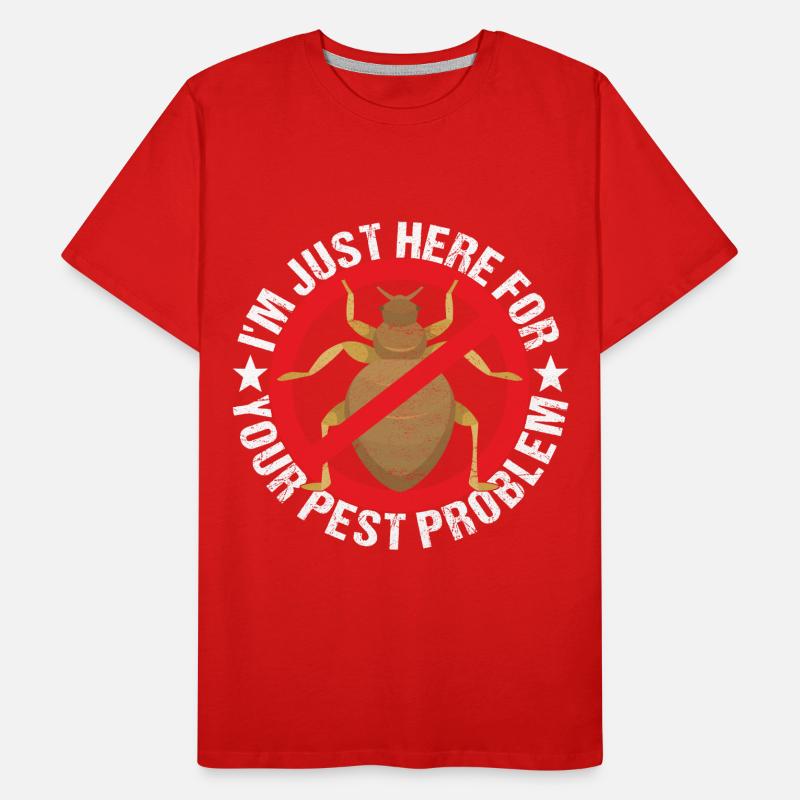 Pest Control Exterminators Men's Premium Organic T-Shirt