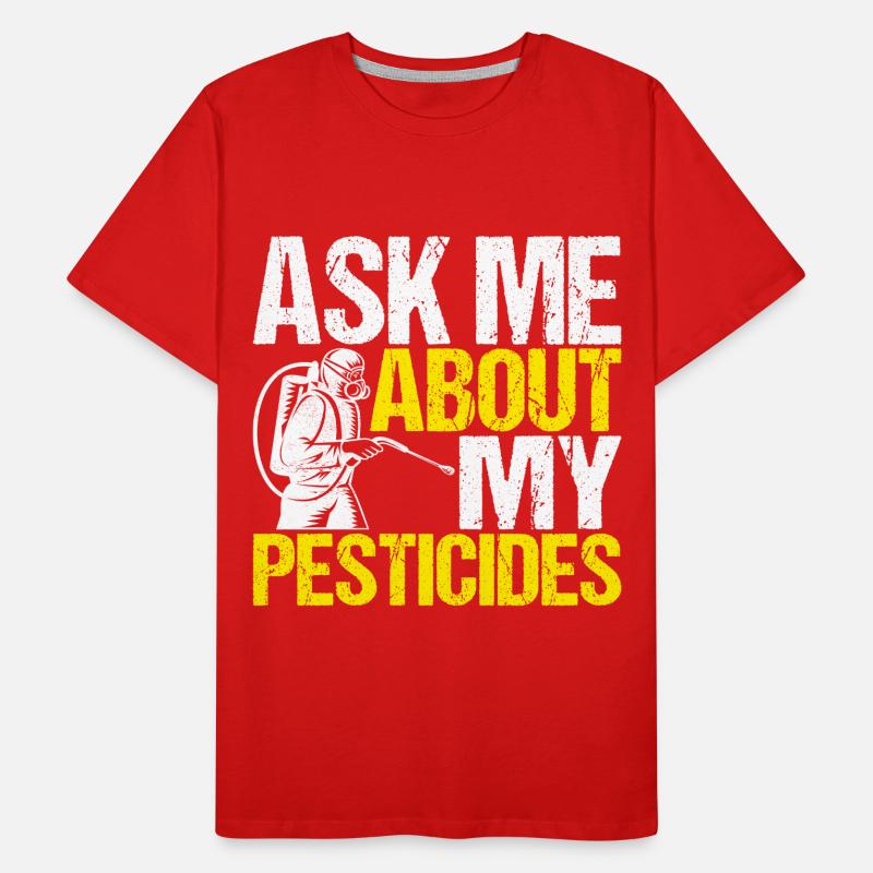 Pest Control Exterminators Men's Premium Organic T-Shirt