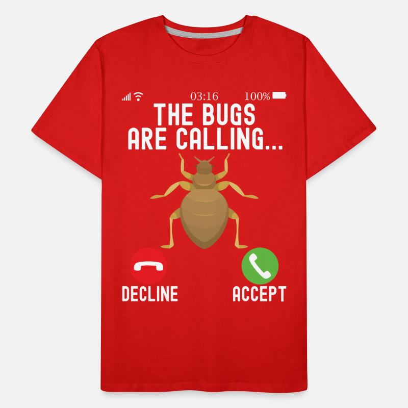 Schädlingsbekämpfung Kammerjäger Männer Premium Bio T-Shirt