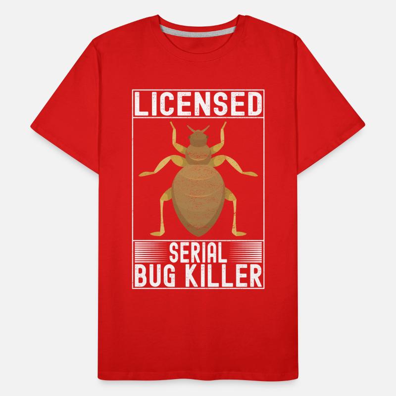 Pest Control Exterminators Men's Premium Organic T-Shirt