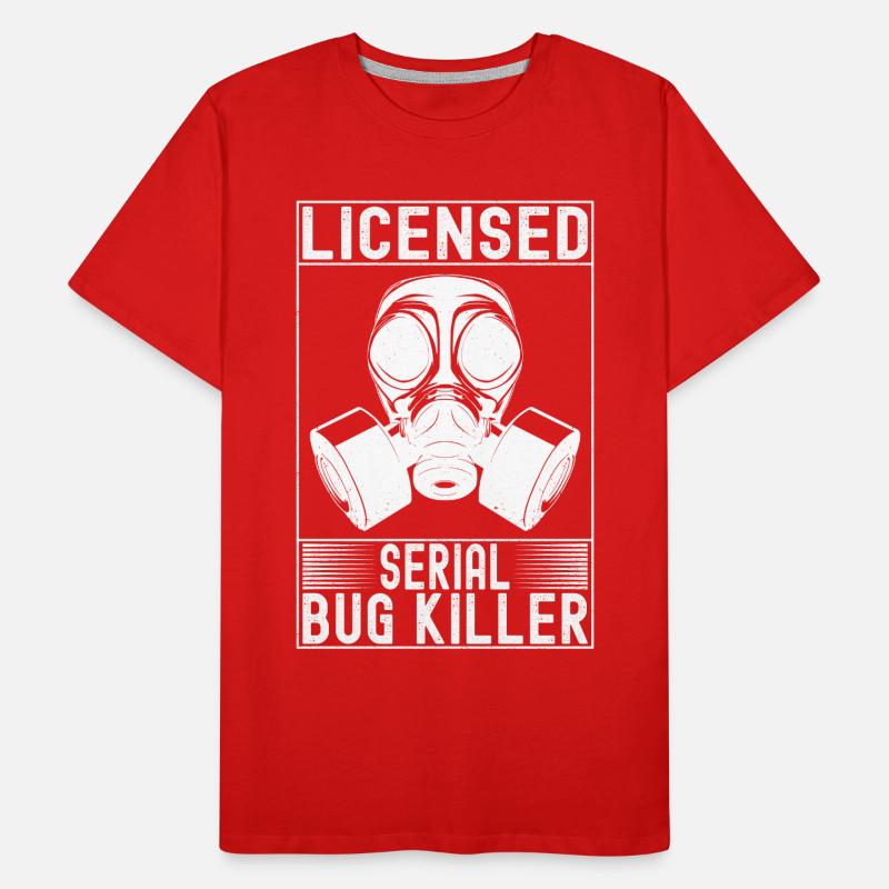 Schädlingsbekämpfung Kammerjäger Männer Premium Bio T-Shirt